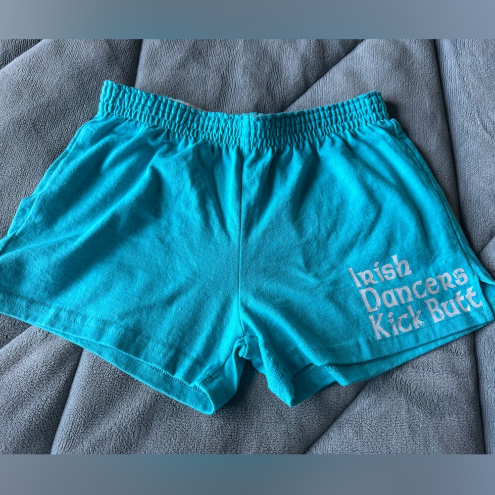 Soffe Blue Athletic Shorts Elastic Waistband Lightweight